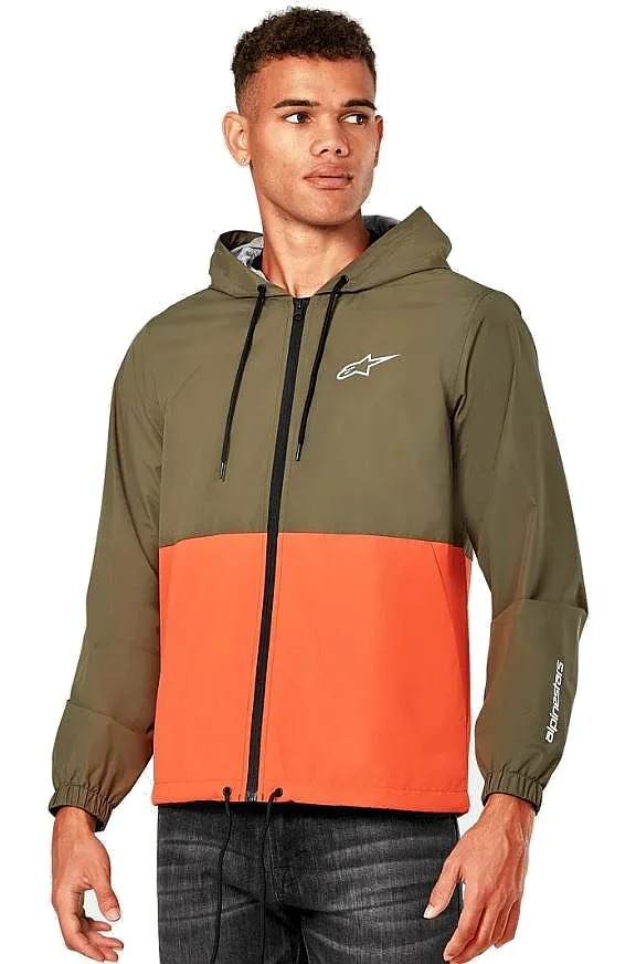 CHAQUETA ALPINESTARS SPEEDER WINDBREAKER  MILITARY/ORANGE  MEN´S