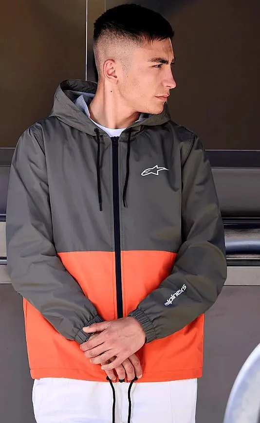 CHAQUETA ALPINESTARS SPEEDER WINDBREAKER  MILITARY/ORANGE  MEN´S