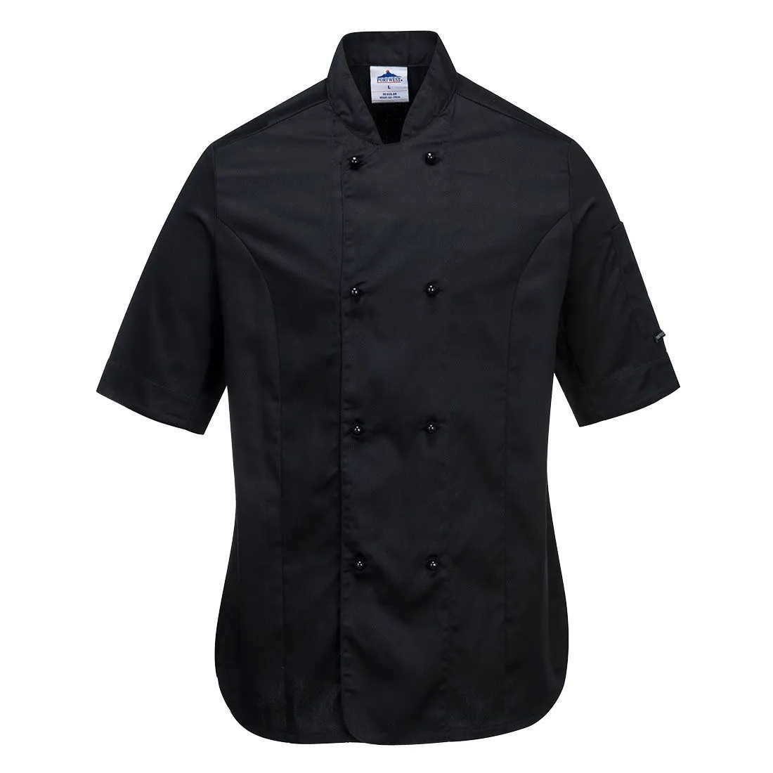 Chaqueta de cocina para mujer manga corta Rachel 