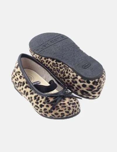 Chicco Bailarina marrón animal print