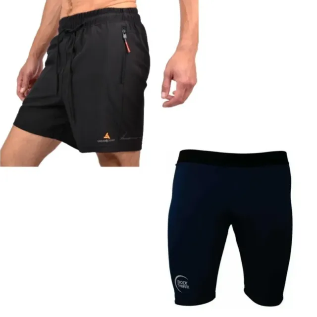 Combo Deportivo! Short Microfibra Hombre + Calza Corta