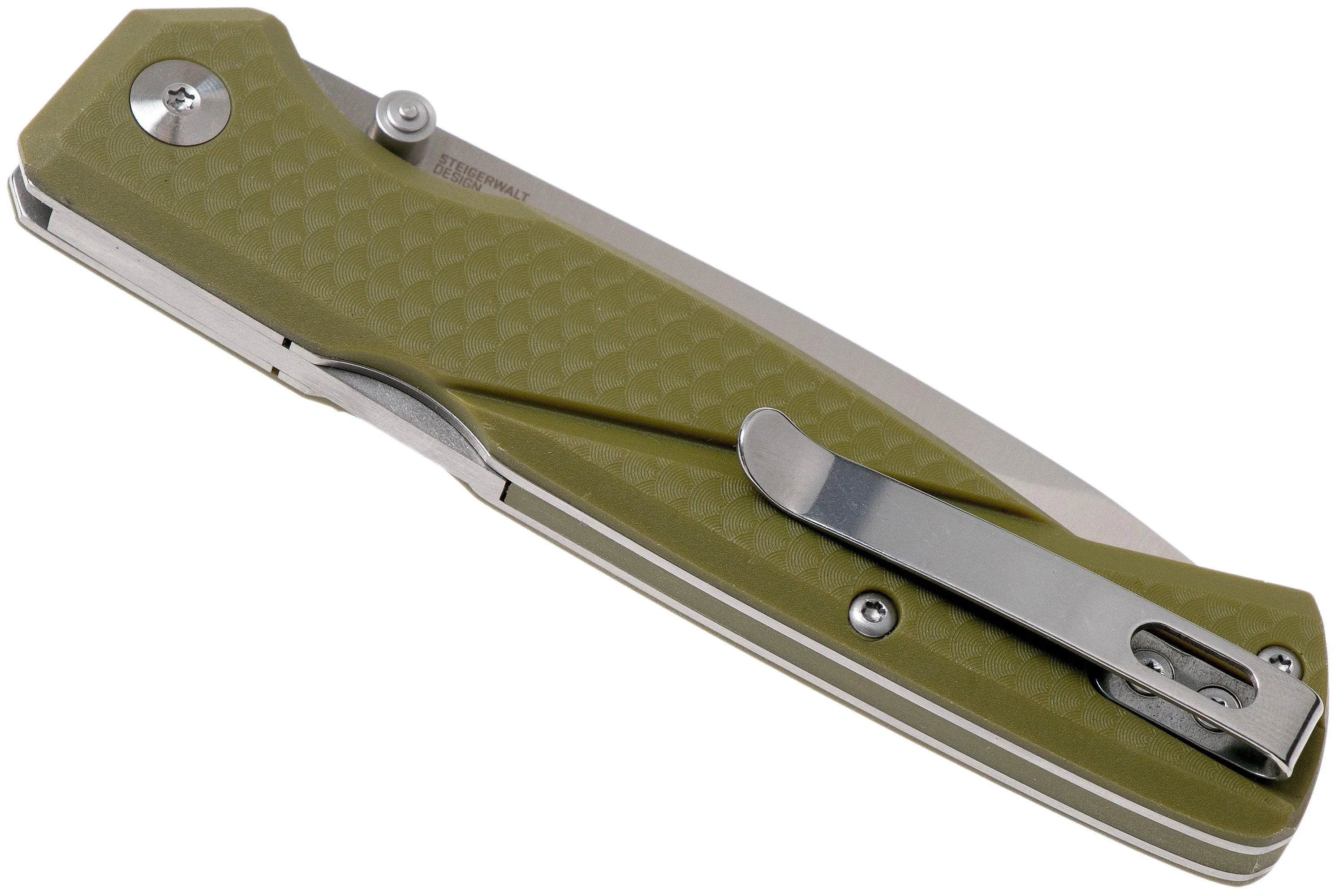 CRKT Kova 6434 OD Green navaja, Ken Steigerwalt design