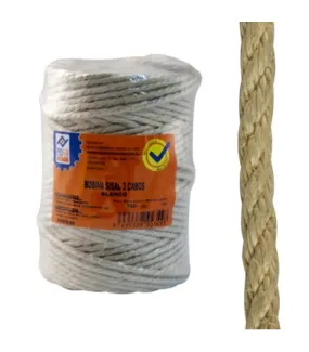 Cuerda sisal 3 cabos bobina PROFER HOME 400g PH0648