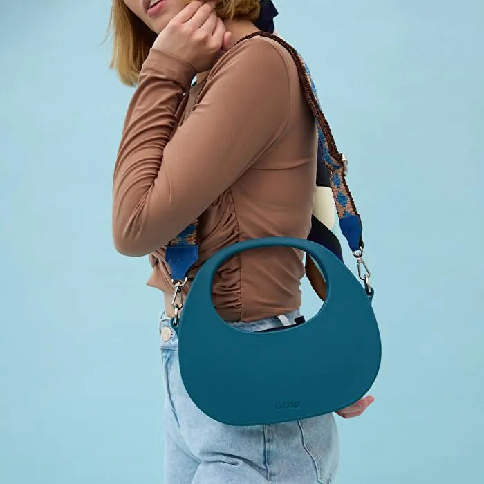 Cuerpo azul laguna O bag oblò