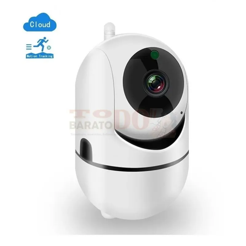 Cámara Ip Wifi 1 Antena 1080p Hd Seguridad 360° Nocturna Audio