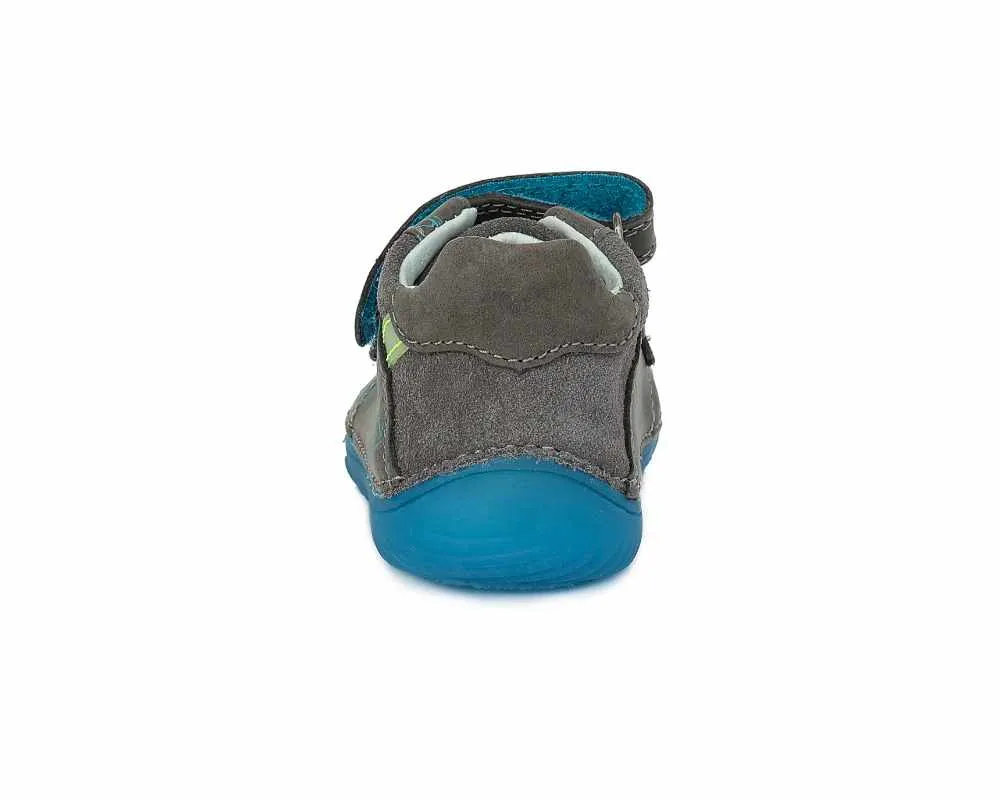 D.D.Step Zapatos Respetuosos Fluorescentes Dinos Gris