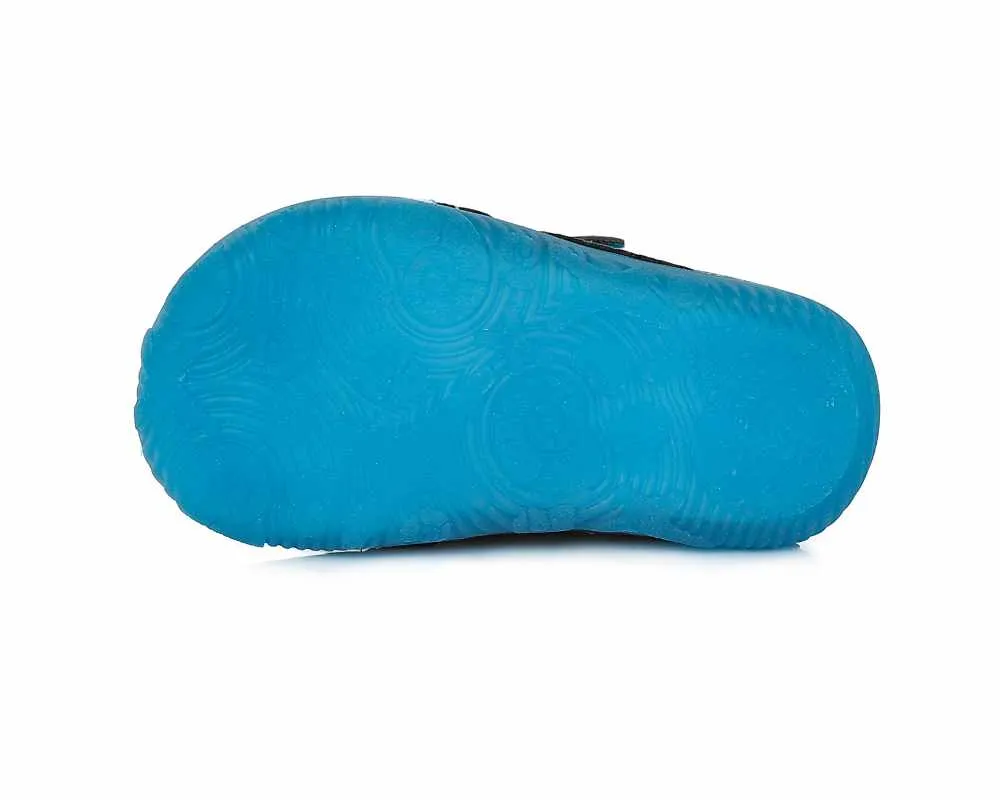 D.D.Step Zapatos Respetuosos Fluorescentes Dinos Gris