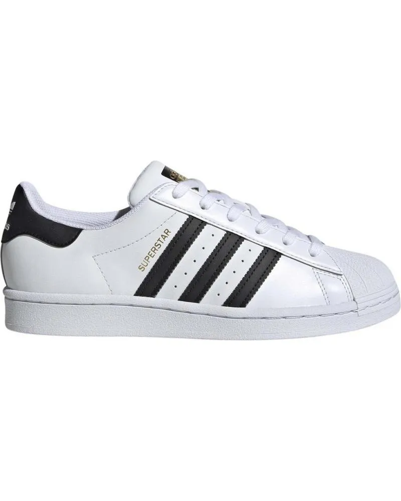Deportivas ADIDAS  de Mujer y Hombre y Niña y Niño MODELO SUPERSTAR W PARA MUJER COLOR  BLANCO