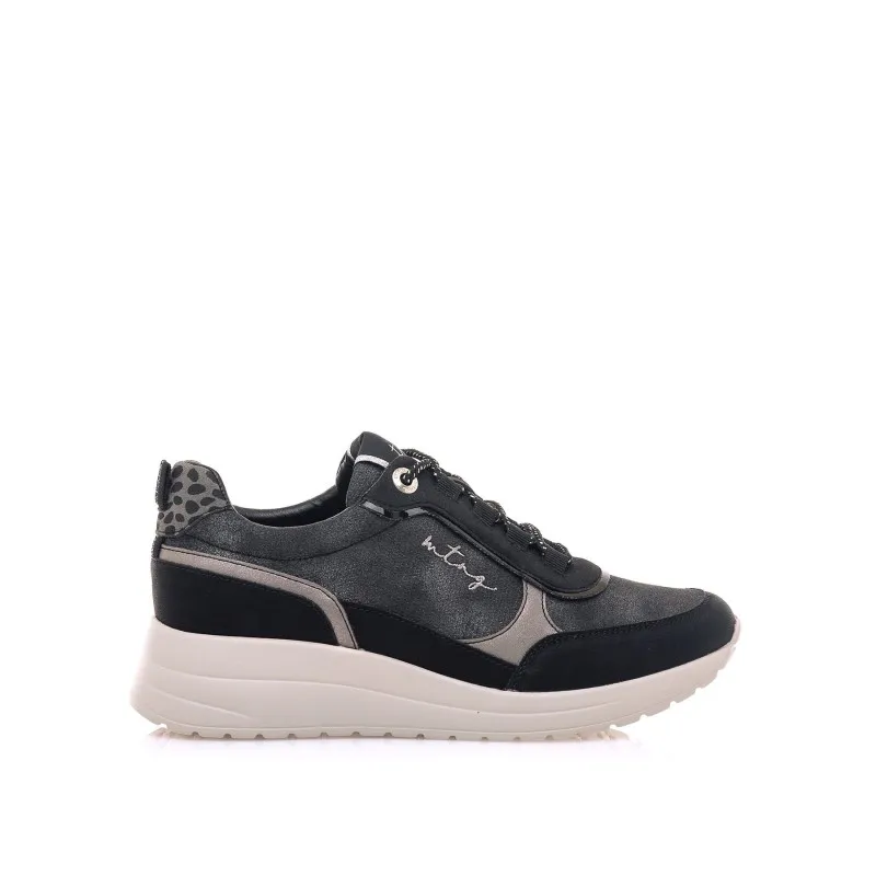 DEPORTIVAS CASUAL DE MUJER MTNG LANAS NEGRO 55634