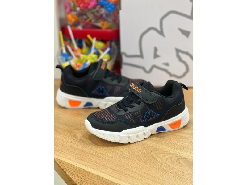 DEPORTIVO LOGO WAMBY EV KD 371B4IW KAPPA EN COLOR NEGRONARANJA