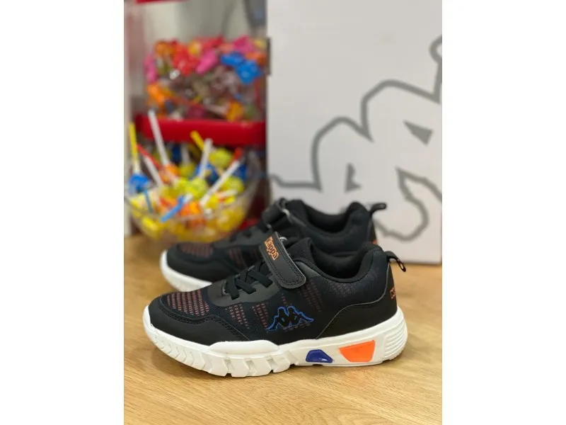 DEPORTIVO LOGO WAMBY EV KD 371B4IW KAPPA EN COLOR NEGRONARANJA