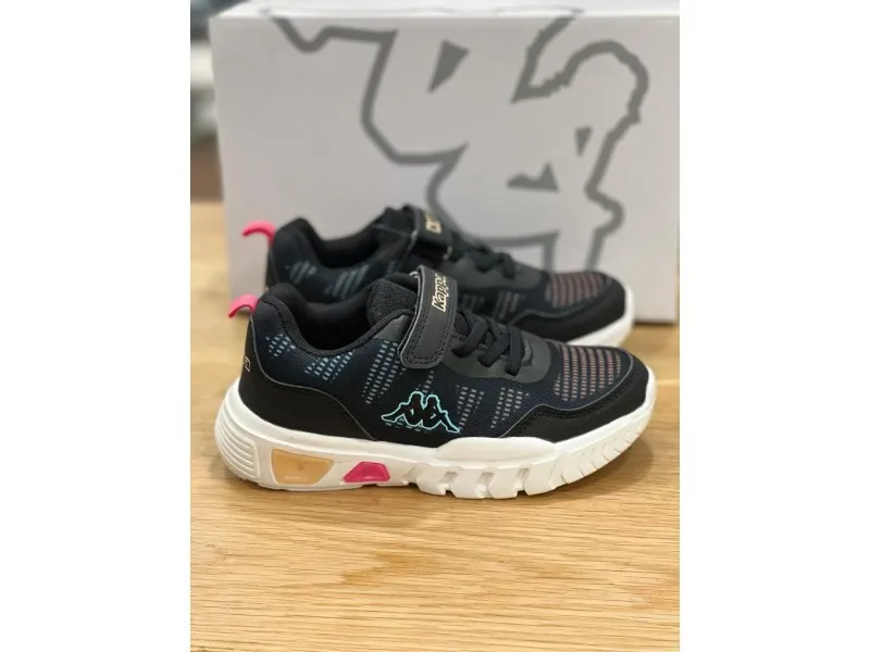 DEPORTIVO LOGO WAMBY EV KID 371B4IW KAPPA EN COLOR NEGROROSA