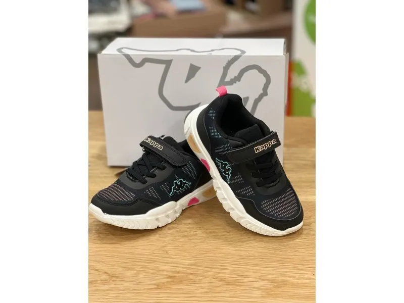 DEPORTIVO LOGO WAMBY EV KID 371B4IW KAPPA EN COLOR NEGROROSA