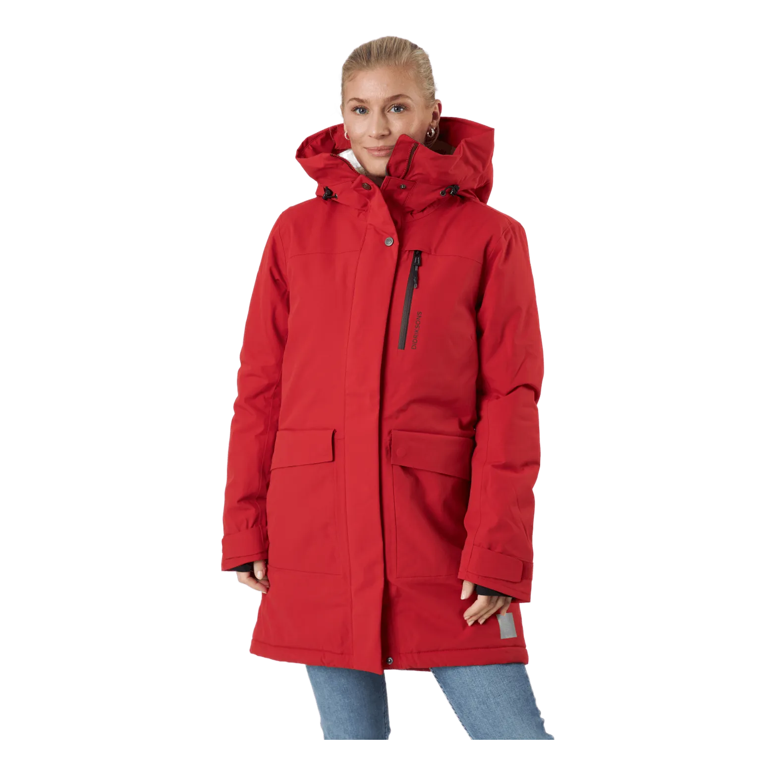 Didriksons Ciana Wns Parka Pomme Red