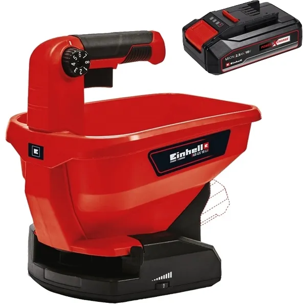 EINHELL  GEUS 18 LI PXC  SEMBRADORA SIN BATERíAS NI CARGADOR, LIION, 18 V,  AH, 3,3 L + EINHELL  PXC  BATERíA, LIION, 18