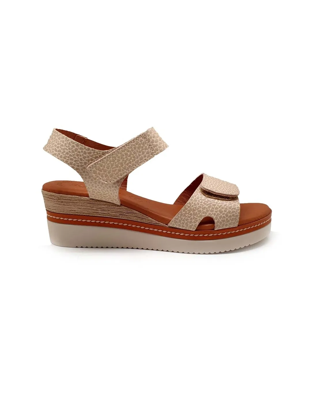 EVA FRUTOS SANDALIA CUÑAVELCROS 565