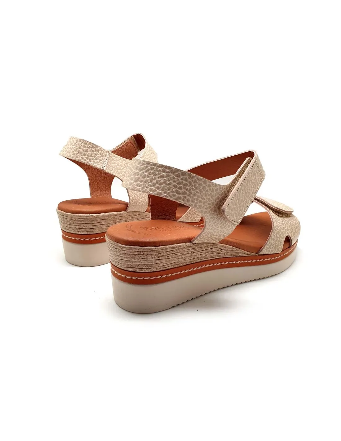 EVA FRUTOS SANDALIA CUÑAVELCROS 565