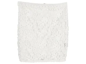 Falda bordada Isabel Marant Etoile de algodón blanco 