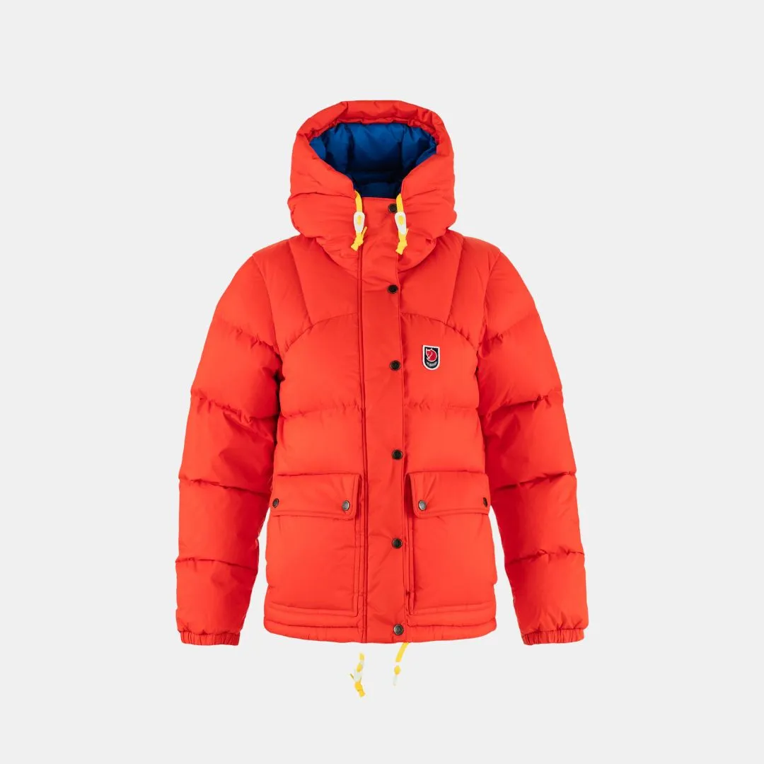 Fjällraven Expedition Down Lite Jacket Women's Flame Orange Un Blue
