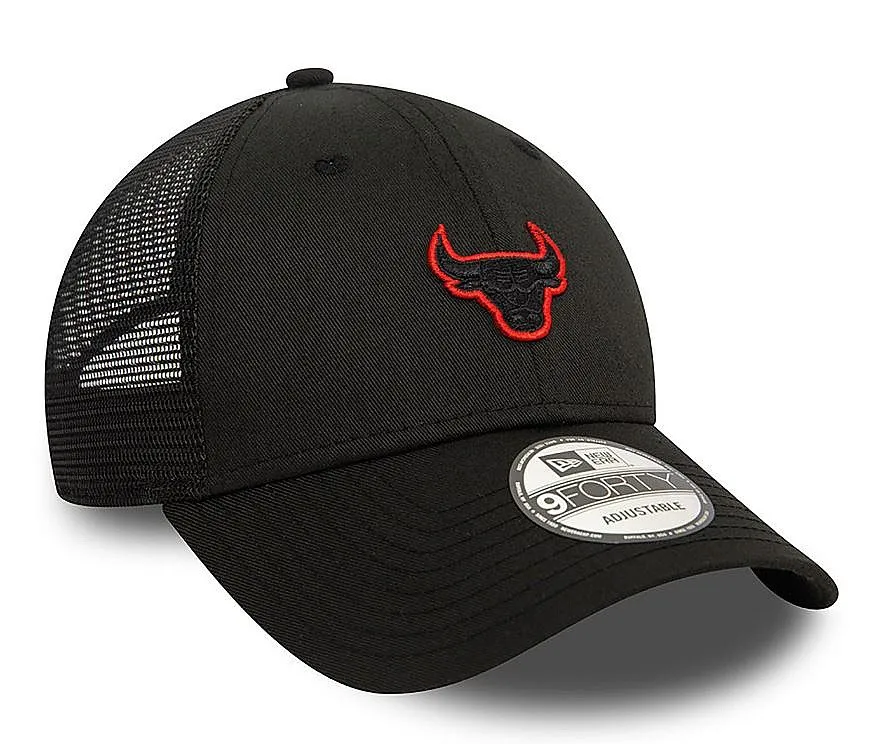 GORRA CON VISERA NEW ERA 9FO HOMEFIELD TRUCKER NBA CHICAGO BULLS  BLACK  MEN´S
