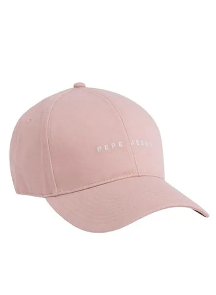 Gorra Pepe Jeans Nathan Rosa Para Mujer