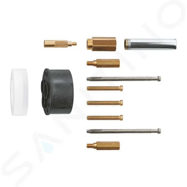 GROHE ACCESORIOS  CONJUNTO DE EXTENSIONES 1/2, 25 MM, CROMO 46191000