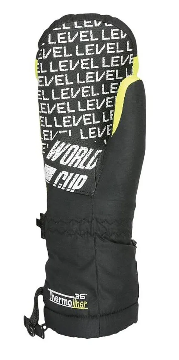 GUANTES LEVEL JUNIOR MITT  YELLOW/BLUE  UNISEX JUNIOR