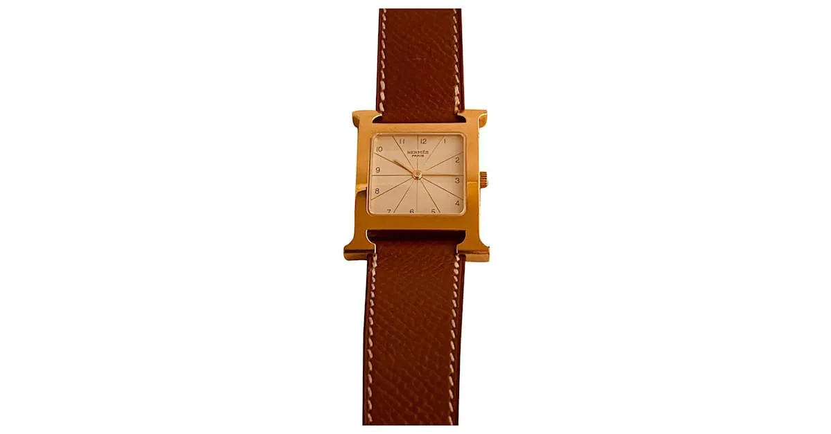 Hermès Hora del GM Dorado 