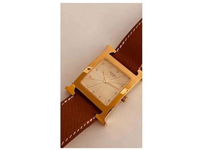 Hermès Hora del GM Dorado 