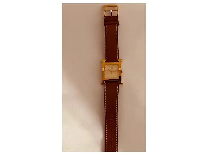 Hermès Hora del GM Dorado 