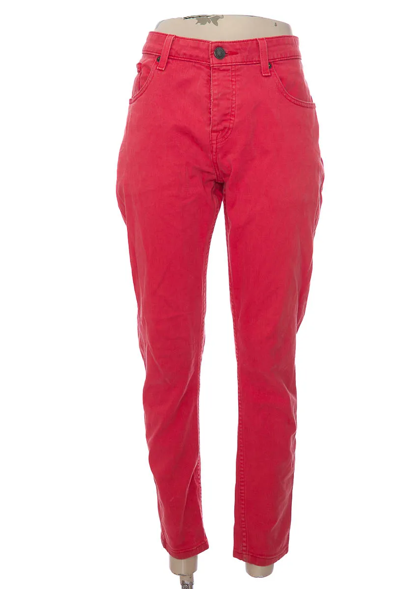 JEAN COLOR ROJO  DENIMLAB