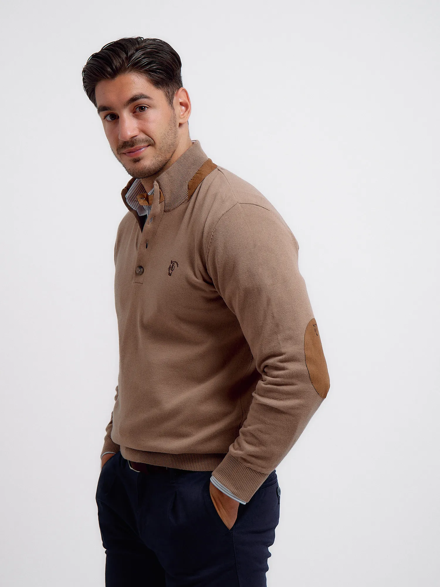 Jersey con Botones | Sepia