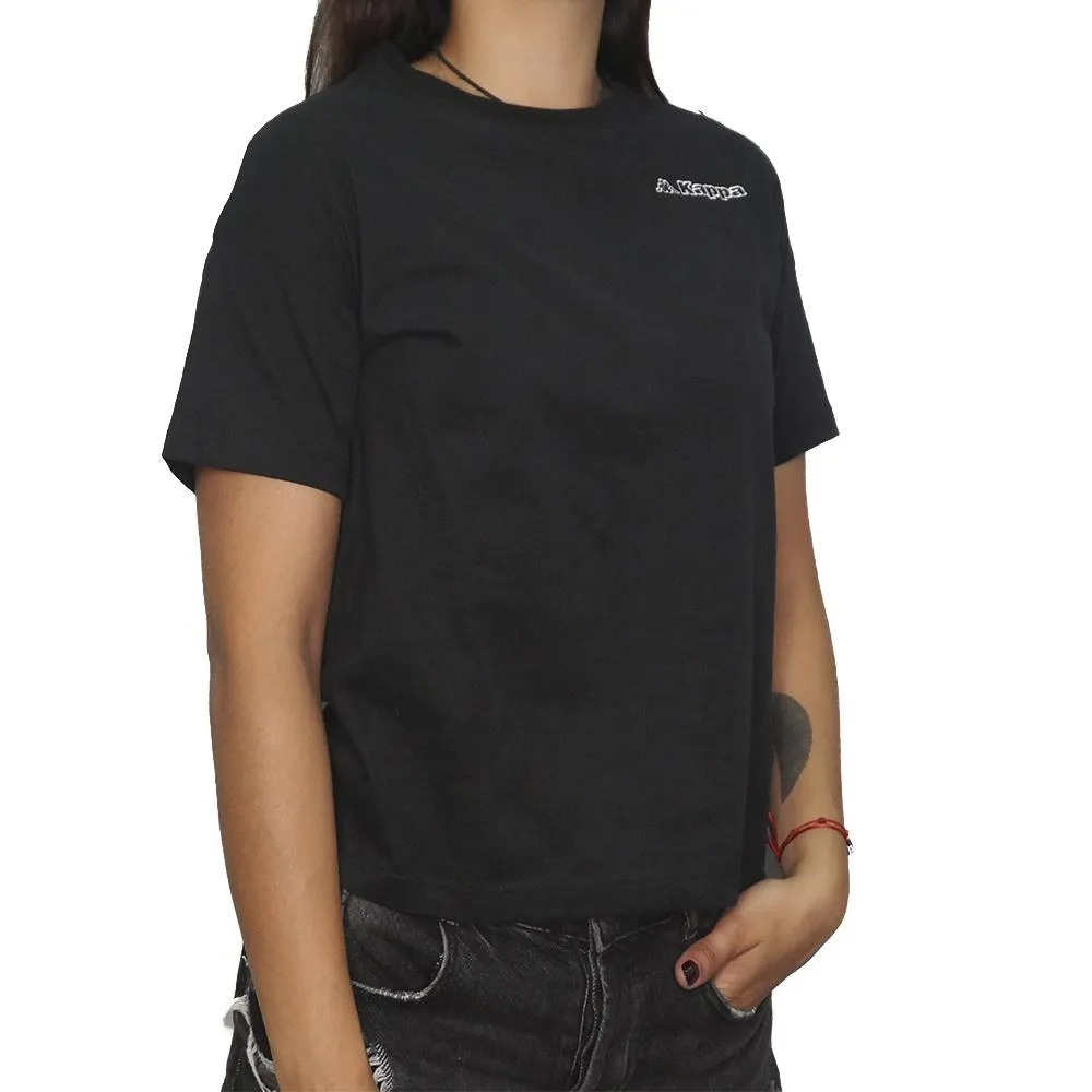 KAPPA REMERA  LOGO EGRAS BLACK