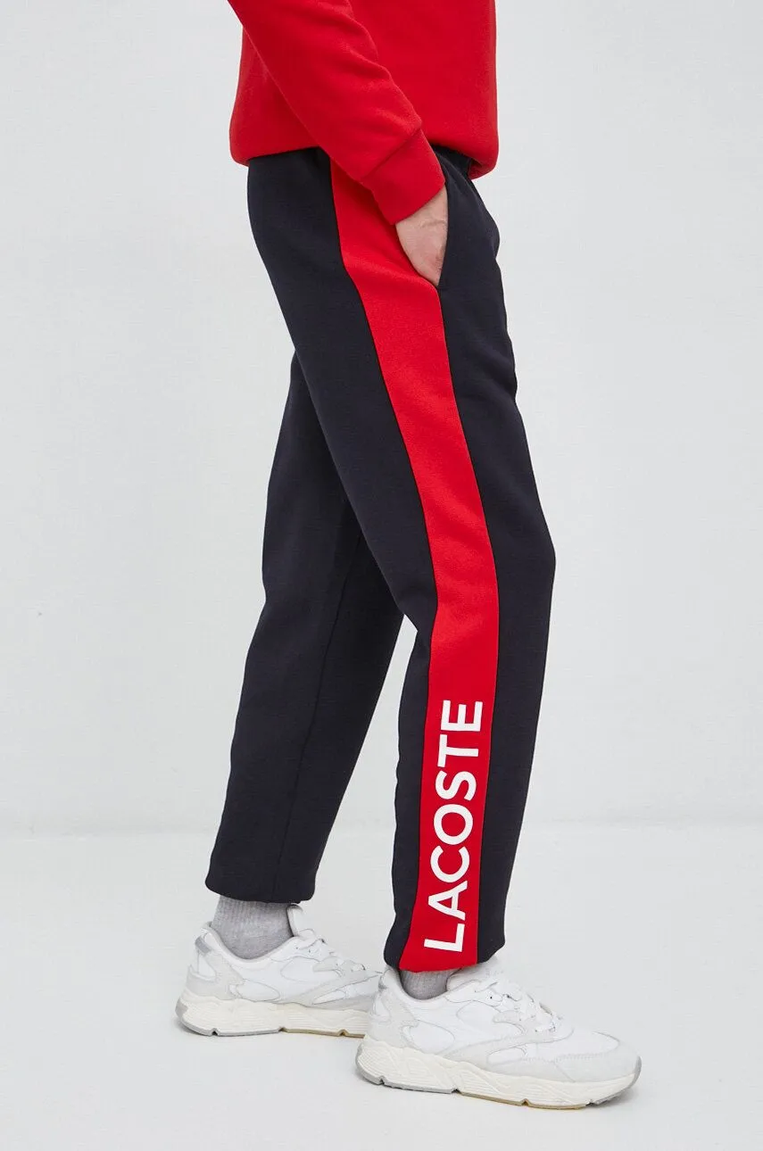 Lacoste Contrast Stripe Sweatpants