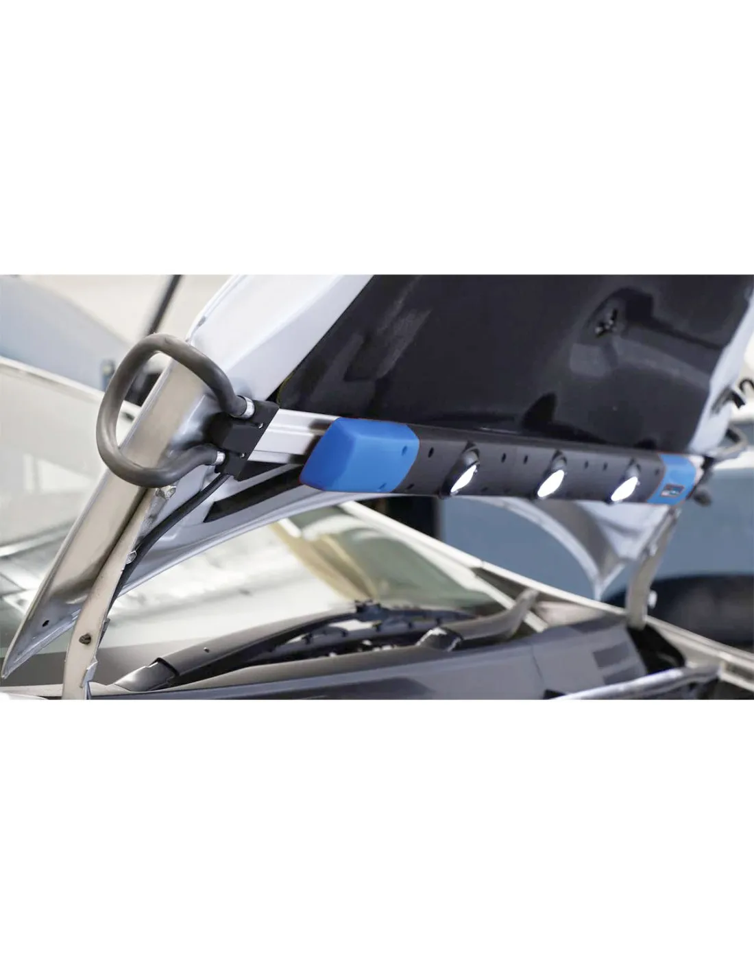 Lampara de capo para coche luz LED COB 15W con bateria recargable usb 10400mah, 1000 lumens