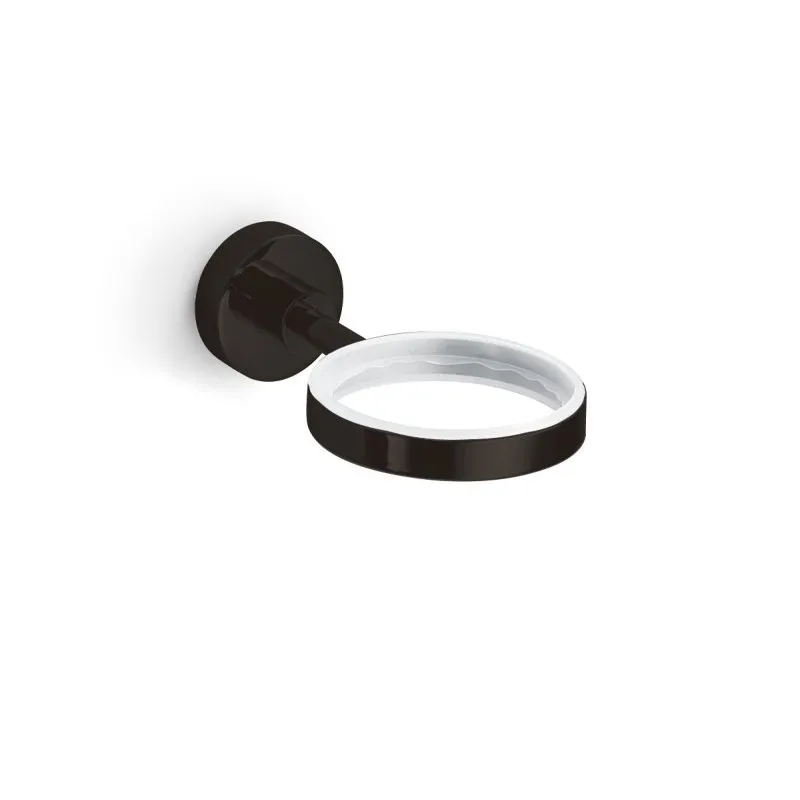 LINEABETA BAKETO SOPORTE ÚNICO EN LATÓN PINTADO NEGRO