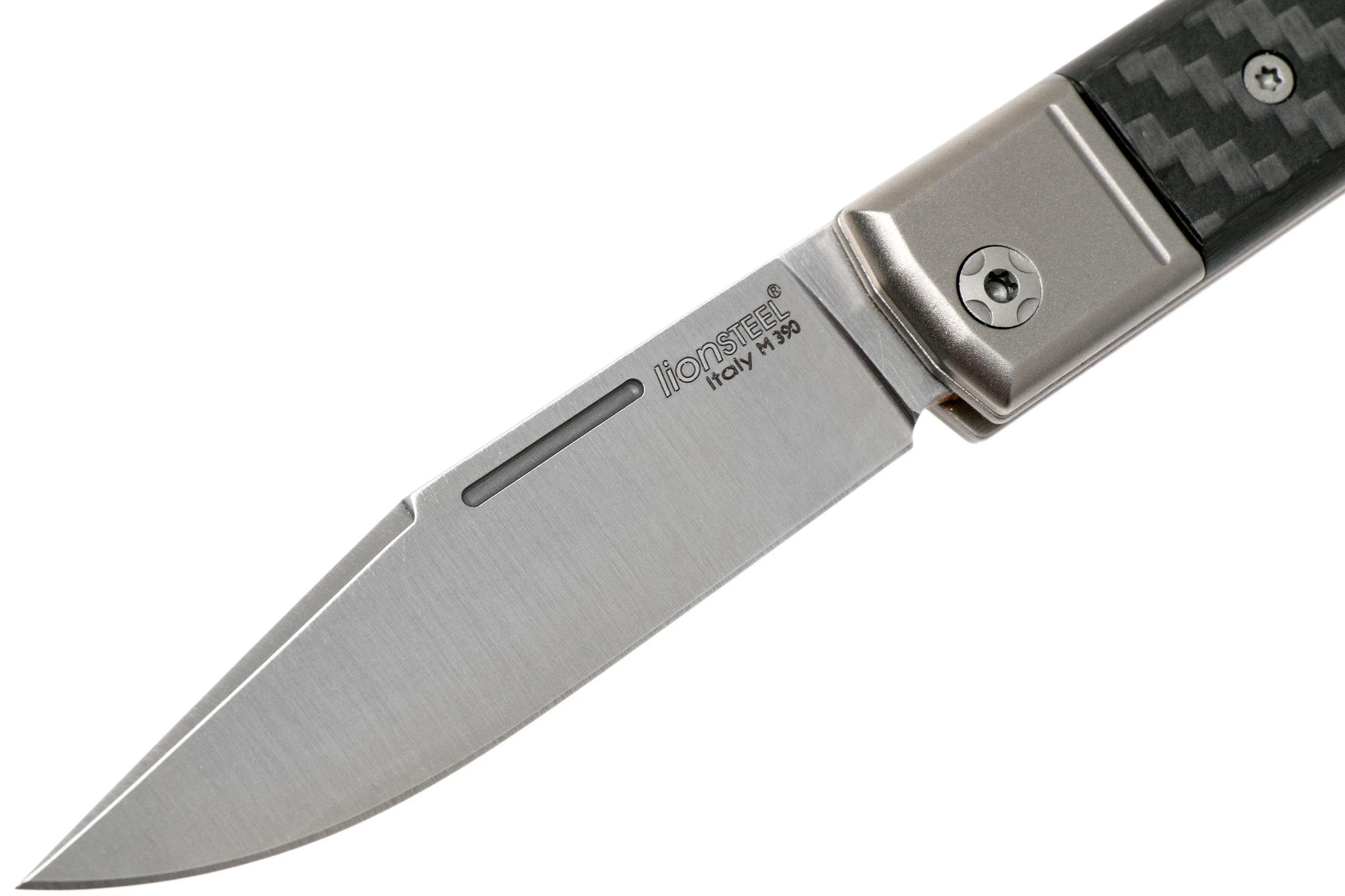 LionSteel BestMan BM1 CF Carbon Fiber navaja Slipjoint