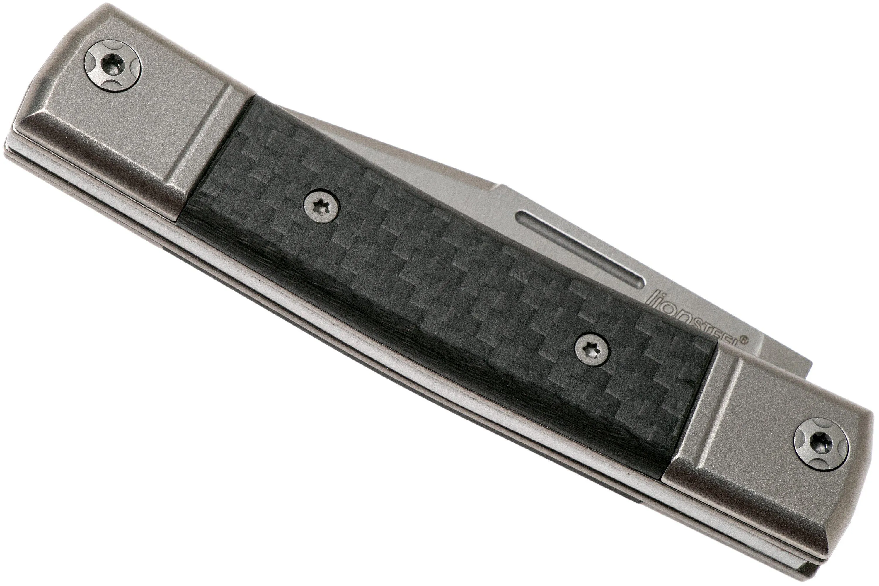 LionSteel BestMan BM1 CF Carbon Fiber navaja Slipjoint