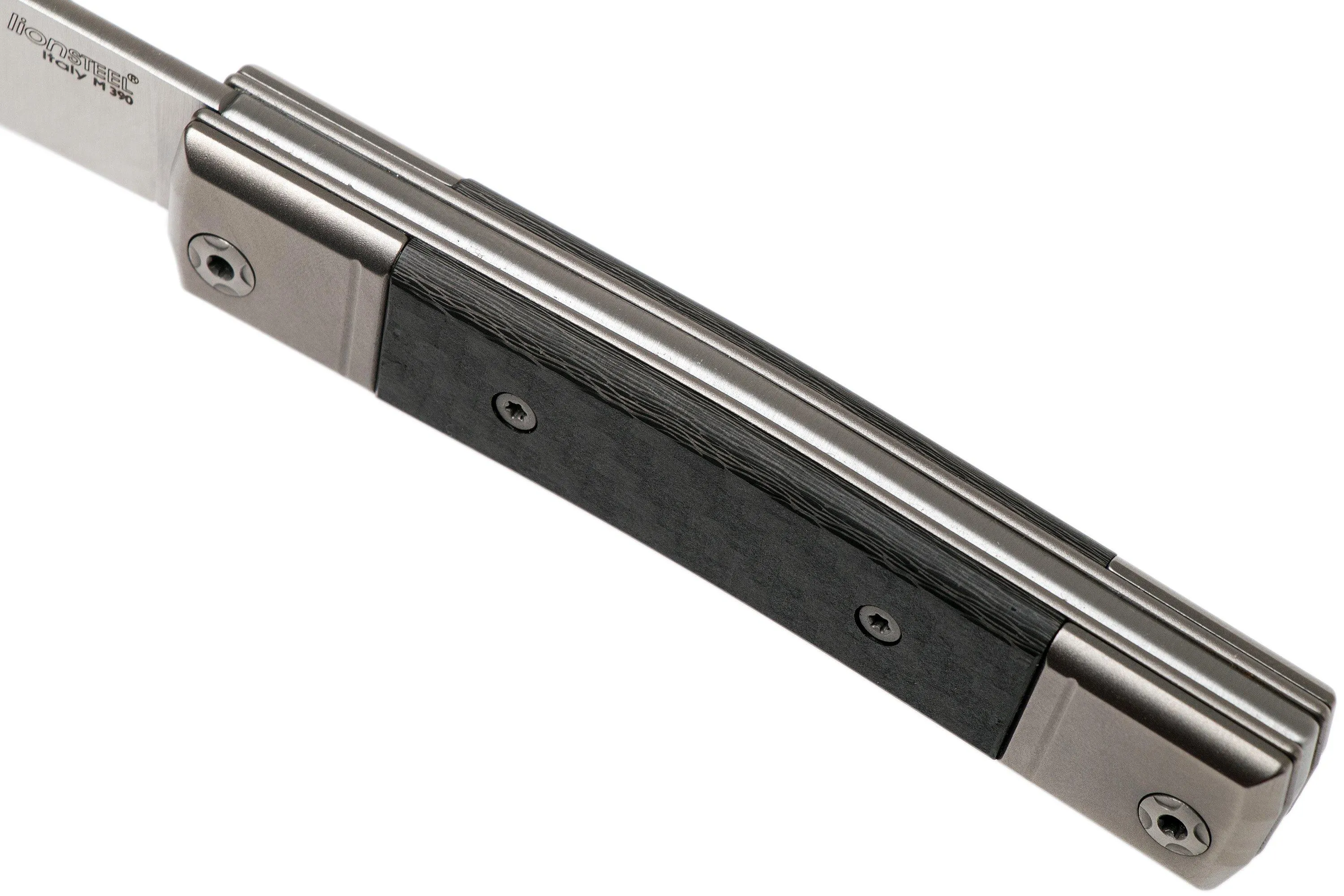LionSteel BestMan BM1 CF Carbon Fiber navaja Slipjoint