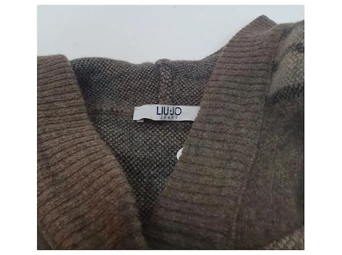 Liu.Jo Prendas de punto Castaño Beige 