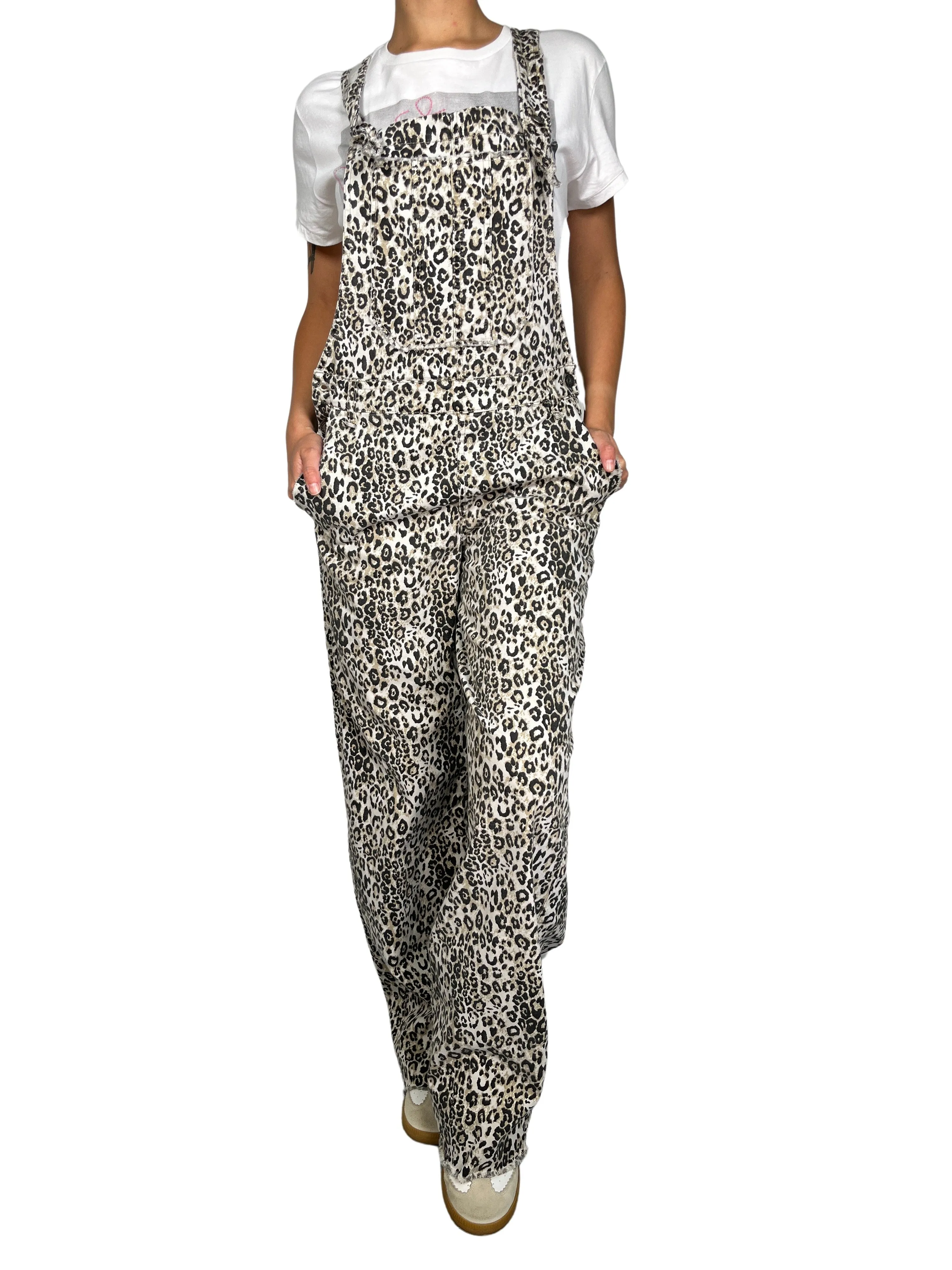 LOLITA POCKET Jardinera Maxi Animal Print