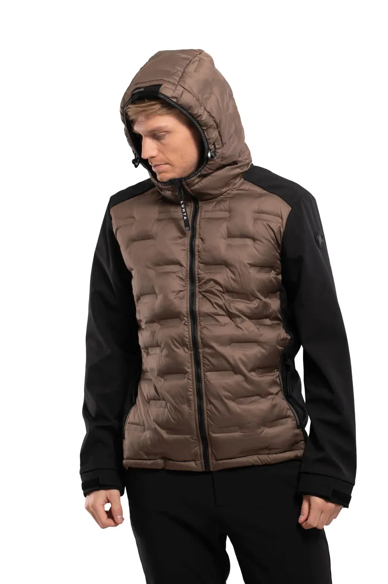 Luhta Chaqueta softshell hombre Lutha Alavo 34531 marron