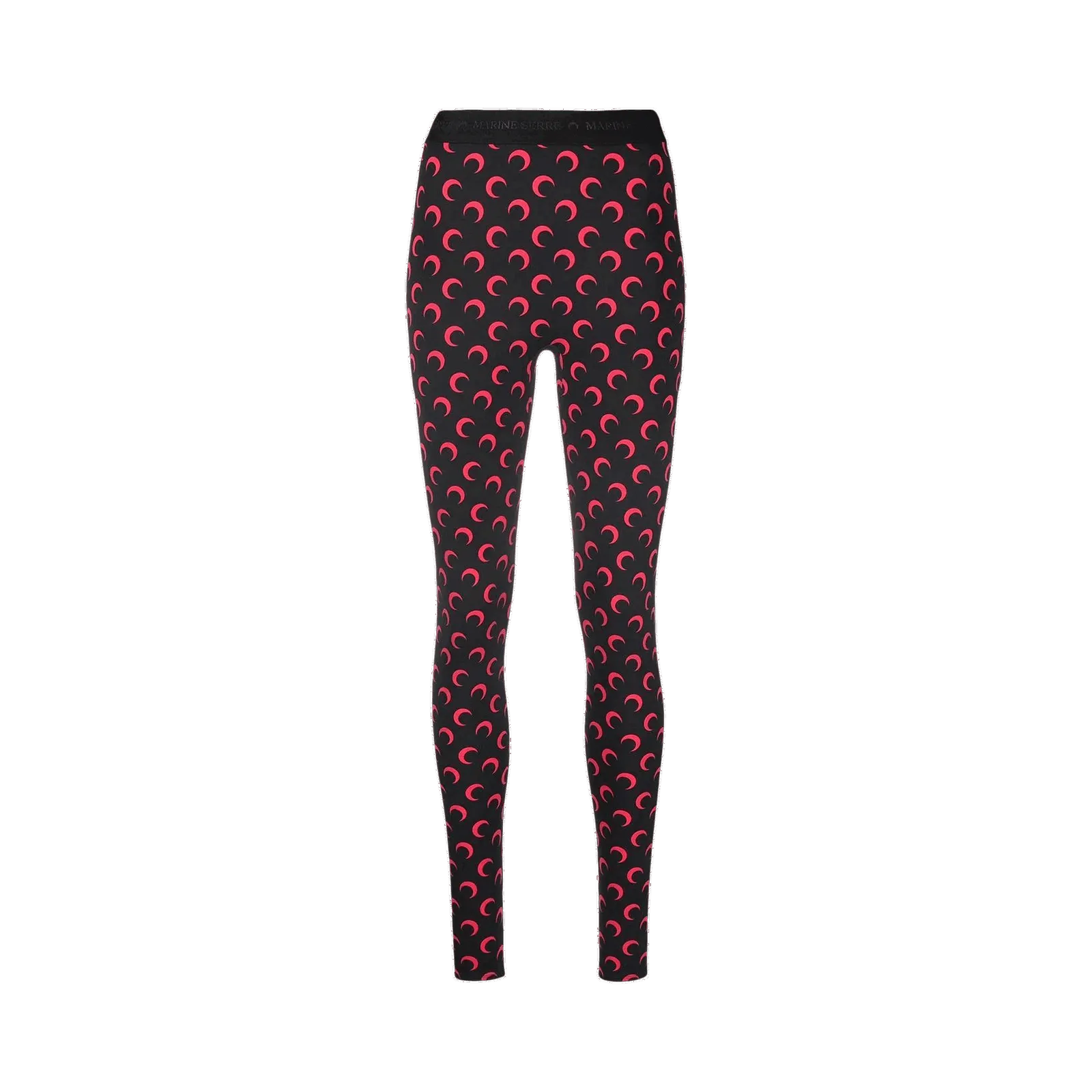 Marine Serre Fuseaux Moon Leggings 'All Over Moon Red'