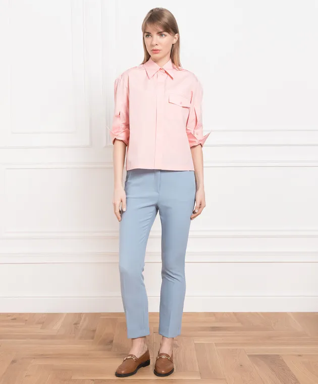 Max Mara Weekend Rana blue chinos