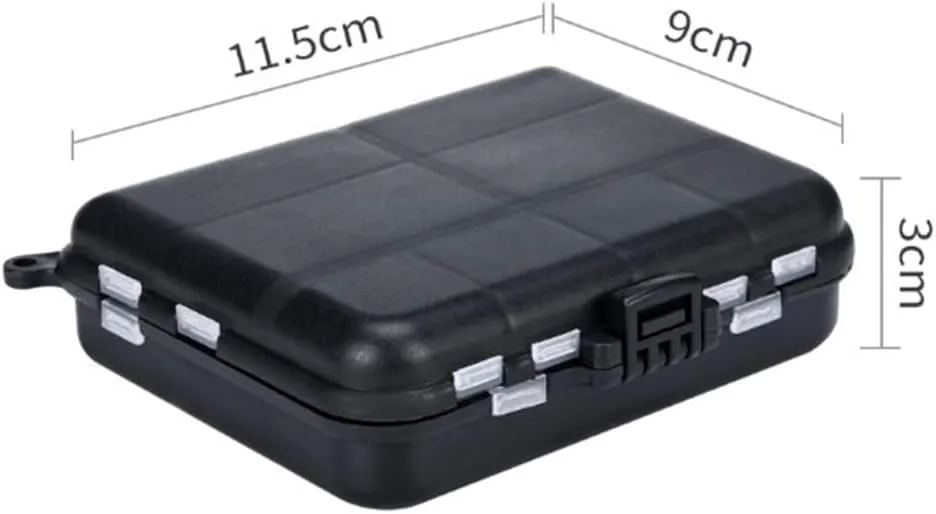 MeevrgR Juego de aparejos de pesca de carpa  301 piezas  acero inoxidable y goma  caja de 11 5 x 9 x 3 cm  para pesca de agua du