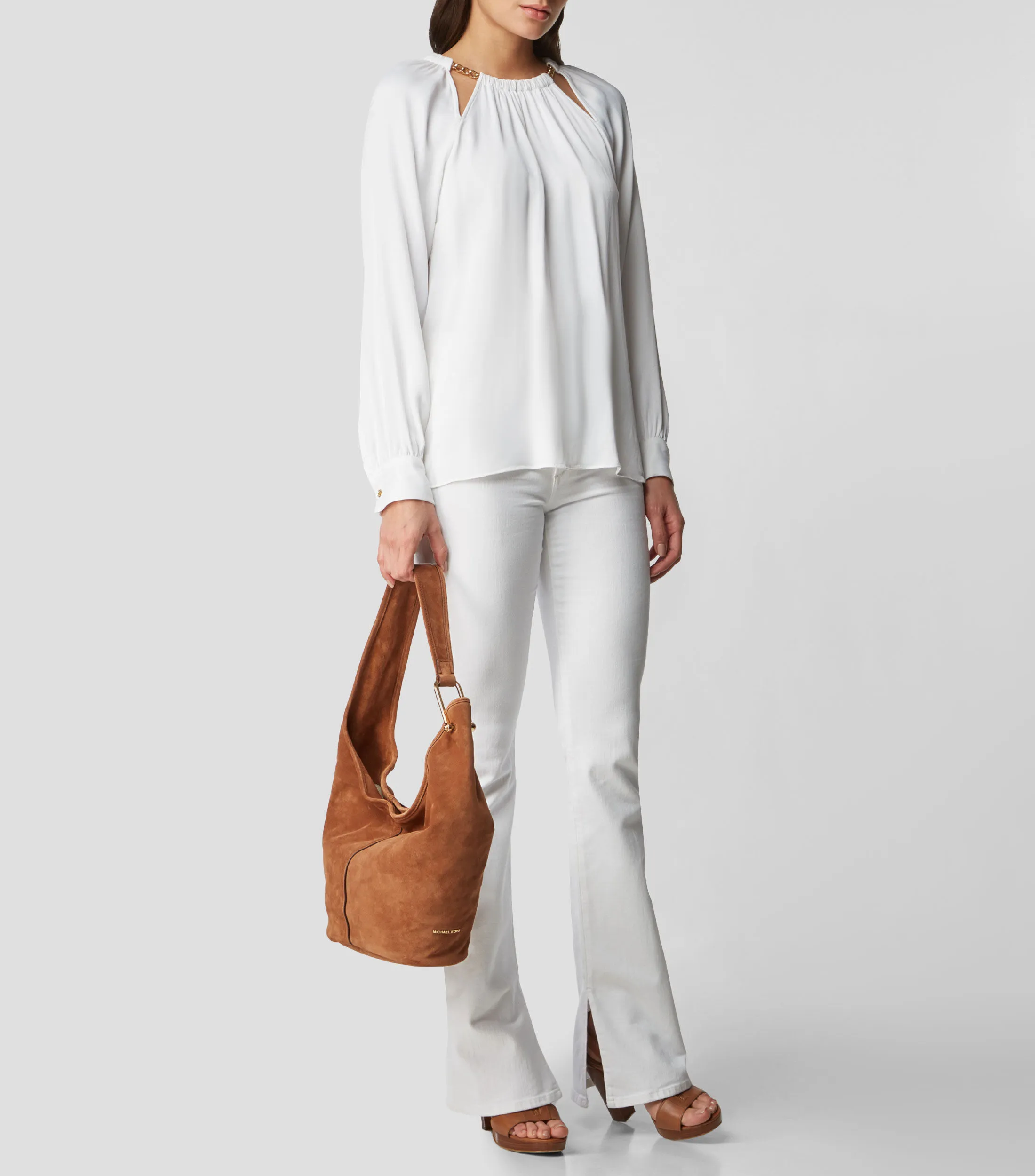 Michael Kors Bolso Hobo en Piel Sonny Mujer