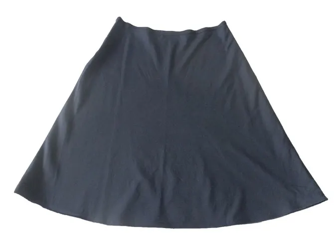 Miu Miu Falda de algodon Azul 