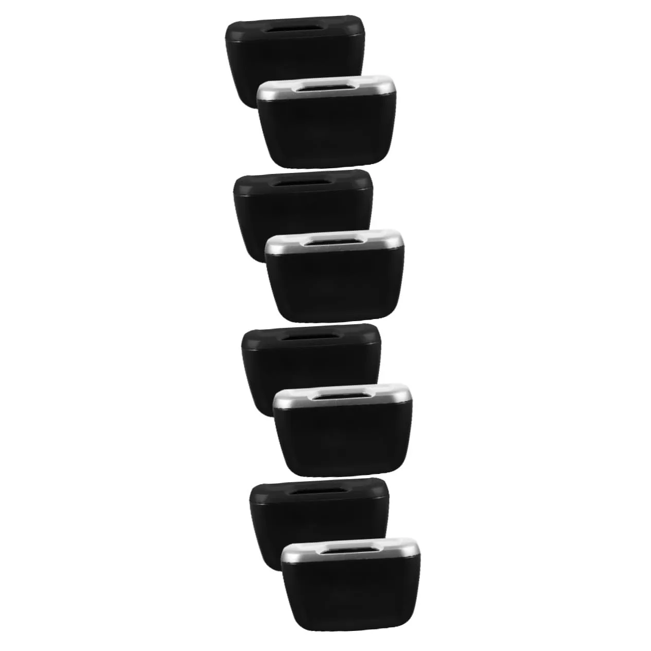 Mobestech 8 Uds Cubo De Basura Para Coche Cubo De Basura Para Coche Caja De Arena Cubos De Basura Cajas De Arena Cubo De Basura 