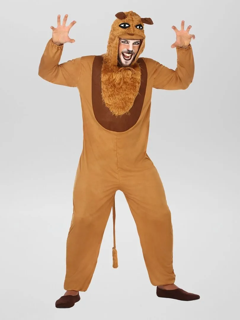 MONO DE DISFRAZ DE 'LEóN'  MARRON