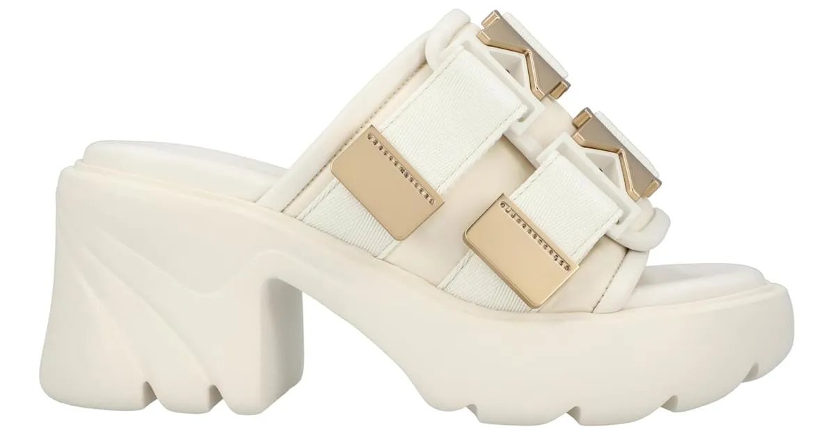 Mule Flash blanca Bottega Veneta Blanco 